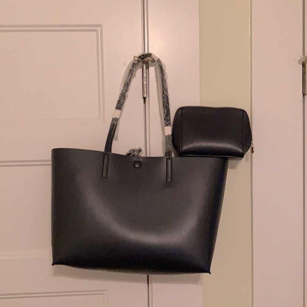 Fillmore Vegan Leather Tote with matching case